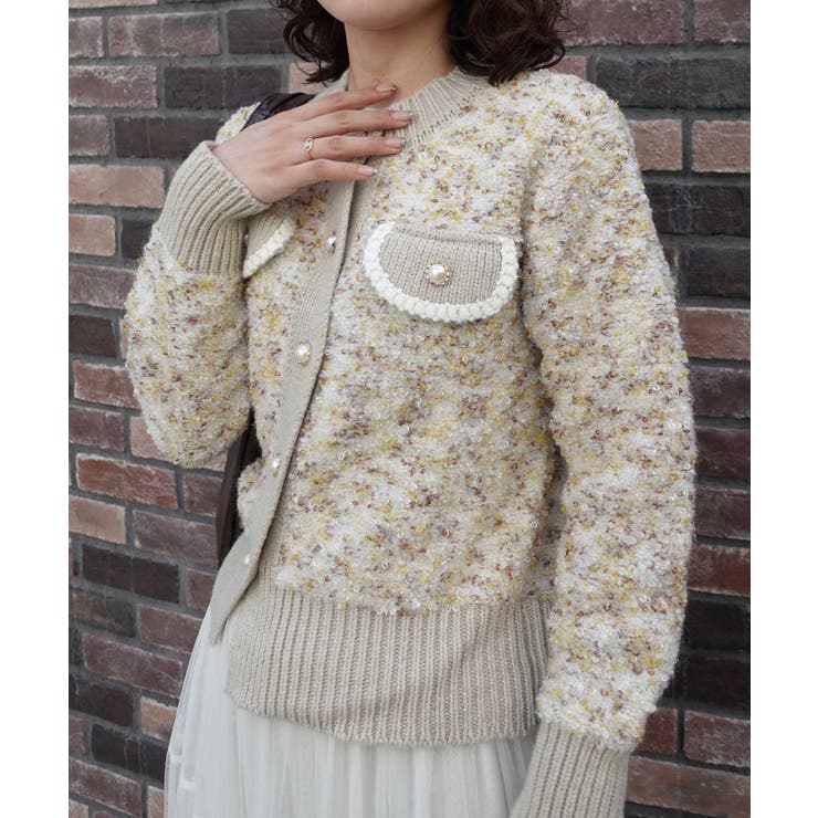 ツィードジャケット×チュールスカートセット | CORNERS  | 詳細画像12 