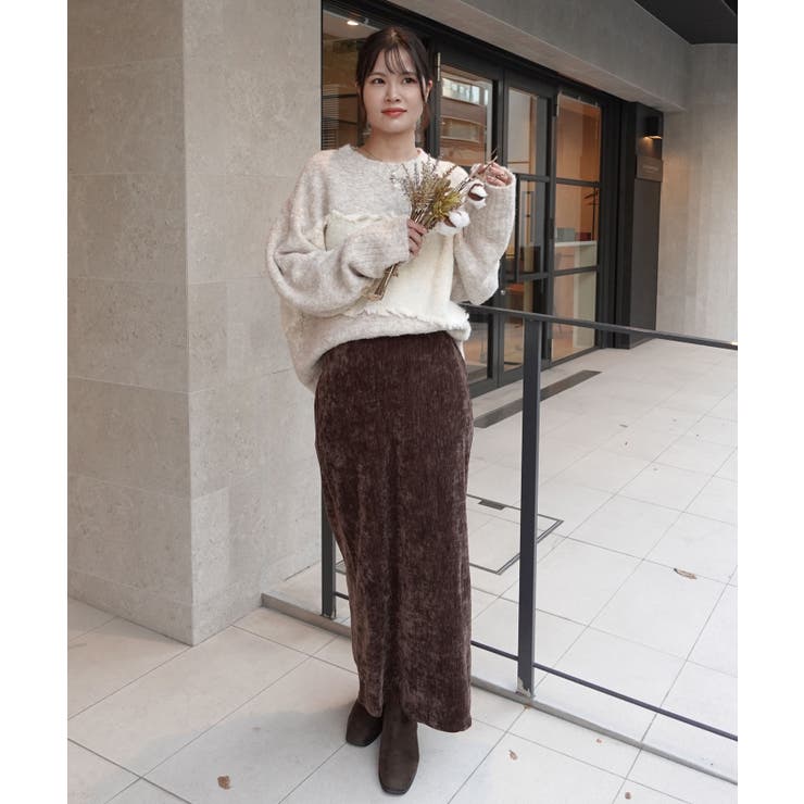 ベロアナロースカート | CORNERS  | 詳細画像5 