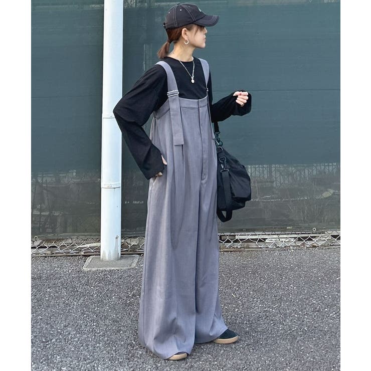 グレー | 【CORNERS by KR】ワイドサロペット | CORNERS 