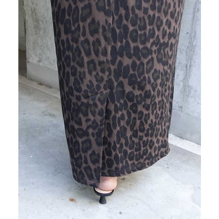 【CORNERS by KR】レオパード柄ナロースカート | CORNERS  | 詳細画像9 