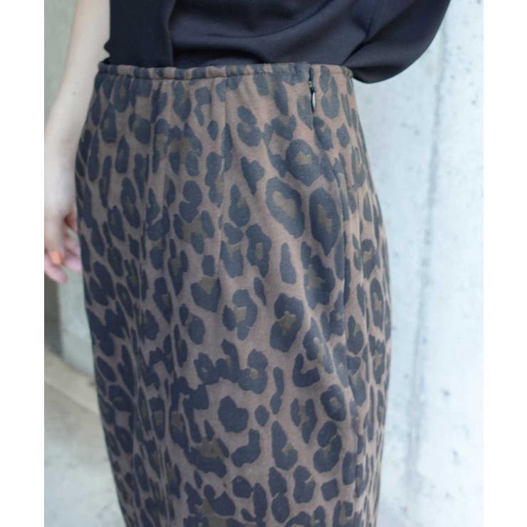 【CORNERS by KR】レオパード柄ナロースカート | CORNERS  | 詳細画像10 