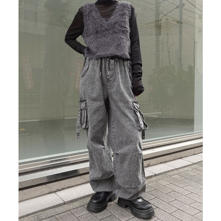 たま3：SIGNATURE8 デニムカーゴパンツ labody たま3様専用：SIGNATURE8 デニムカーゴパンツ labody