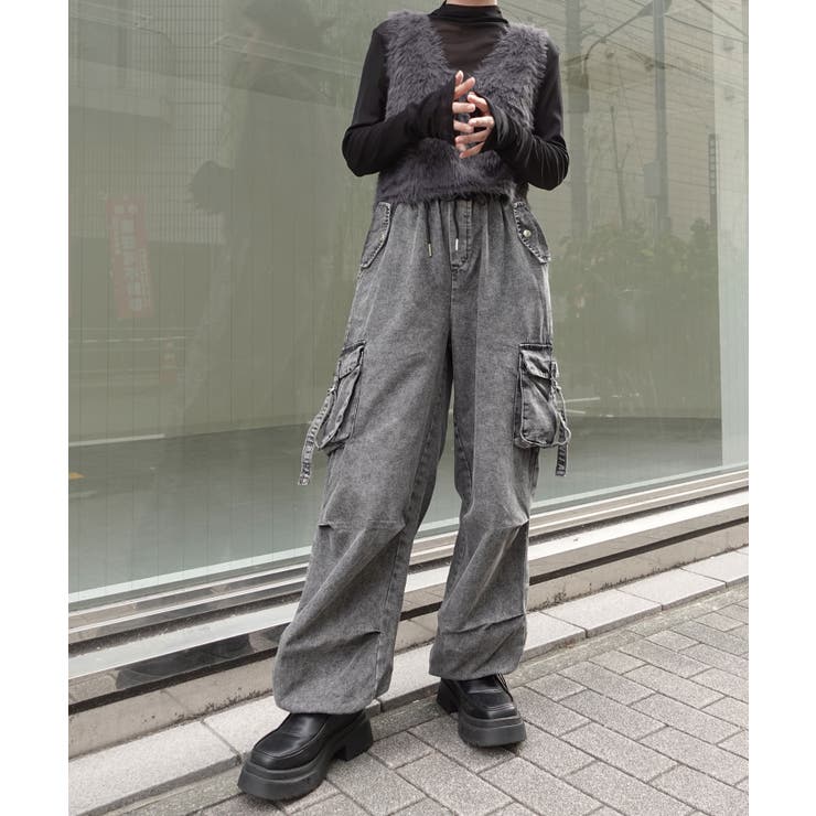 ROLD SKOV デニム カーゴパンツ ROLD SKOV デニム カーゴパンツ
