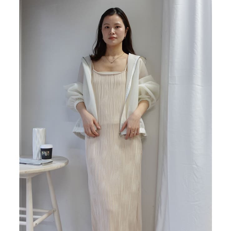 ウェーブタックキャミワンピース | CORNERS  | 詳細画像17 