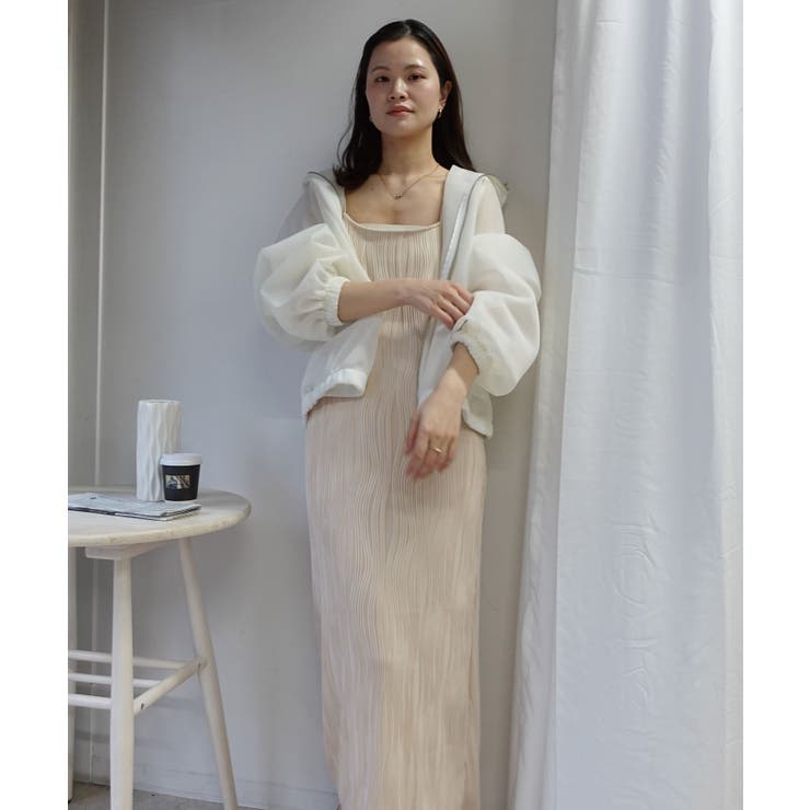 ウェーブタックキャミワンピース | CORNERS  | 詳細画像18 