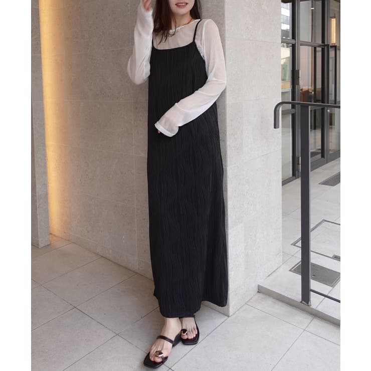 ウェーブタックキャミワンピース | CORNERS  | 詳細画像5 