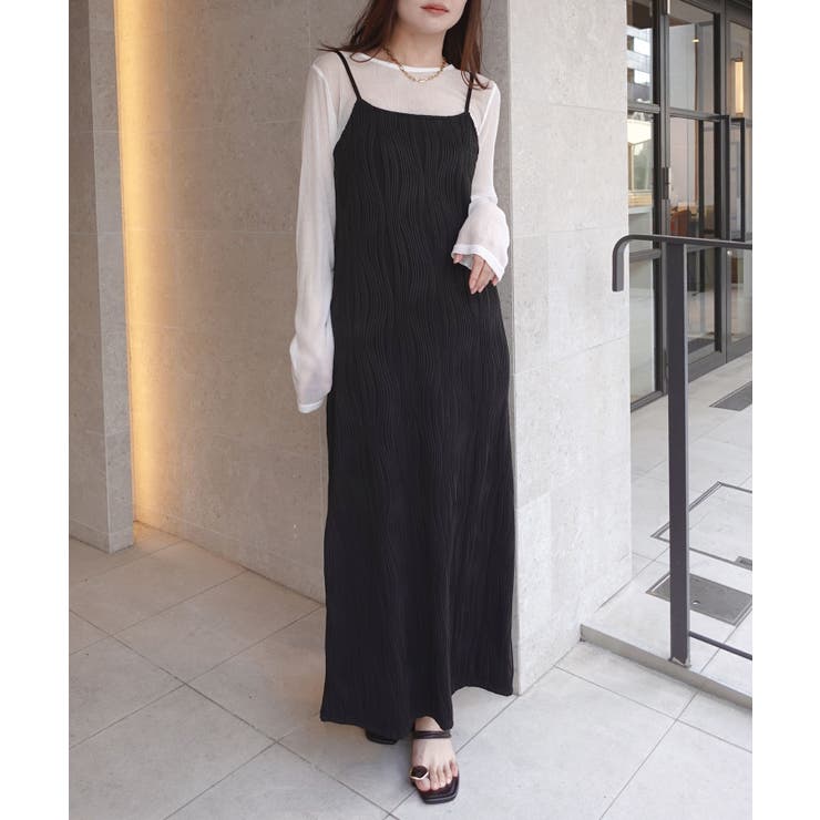 ウェーブタックキャミワンピース | CORNERS  | 詳細画像10 