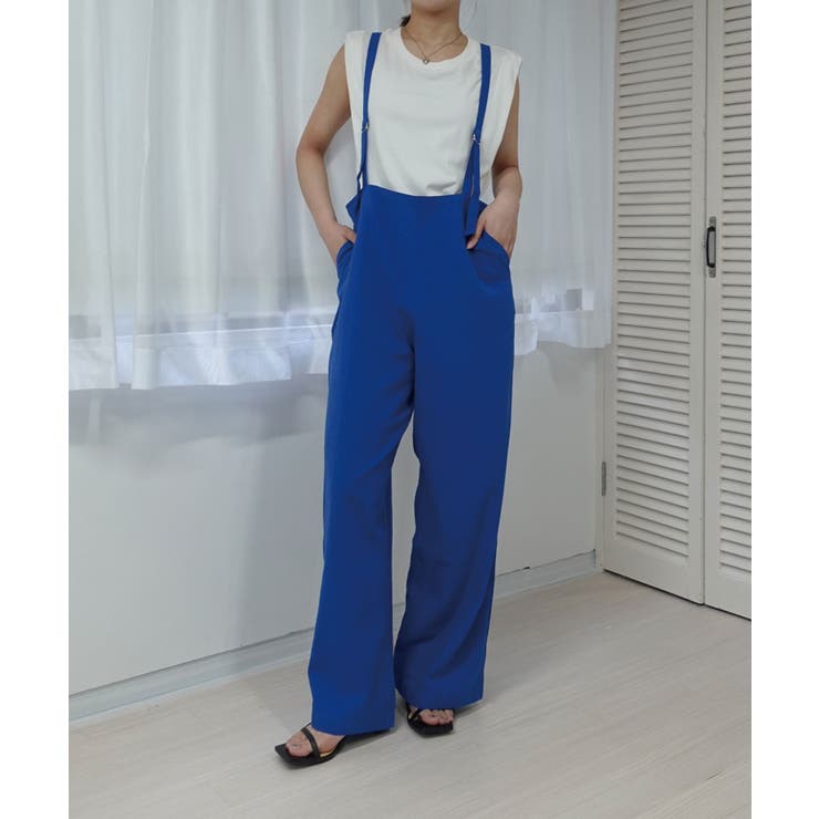 アソートサスペンダー付きストレートパンツ サロペット オーバーオール | CORNERS  | 詳細画像6 