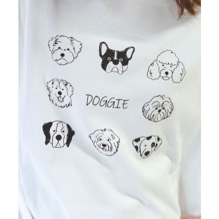 DOGGIEプリントTシャツ | CORNERS  | 詳細画像7 