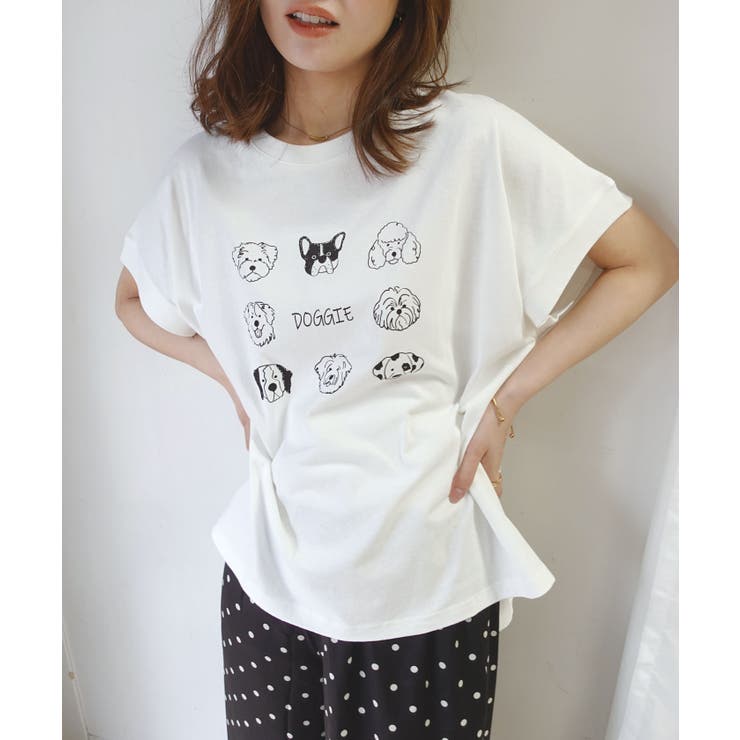 DOGGIEプリントTシャツ | CORNERS  | 詳細画像6 