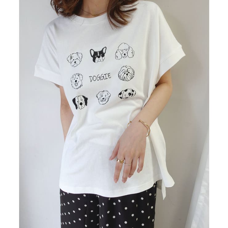 DOGGIEプリントTシャツ | CORNERS  | 詳細画像5 