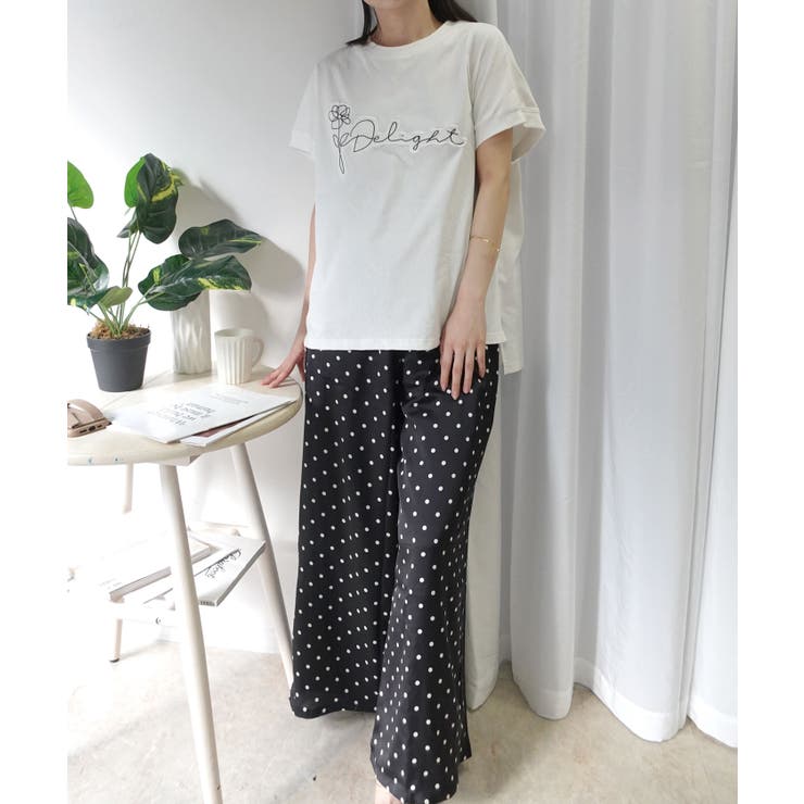 手書きフラワーTシャツ | CORNERS  | 詳細画像18 
