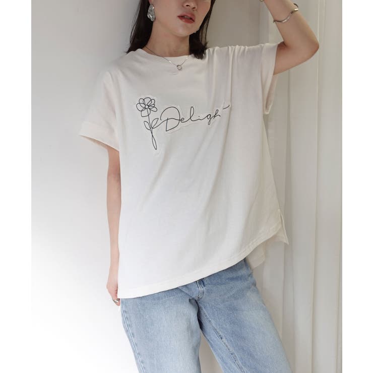 手書きフラワーTシャツ | CORNERS  | 詳細画像11 