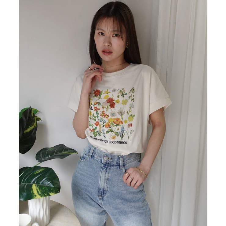 花図鑑Tシャツ | CORNERS  | 詳細画像6 