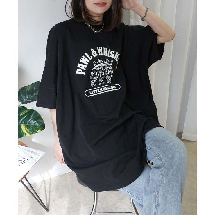 フレンチブルドッグオーバーサイズTシャツ | CORNERS  | 詳細画像5 