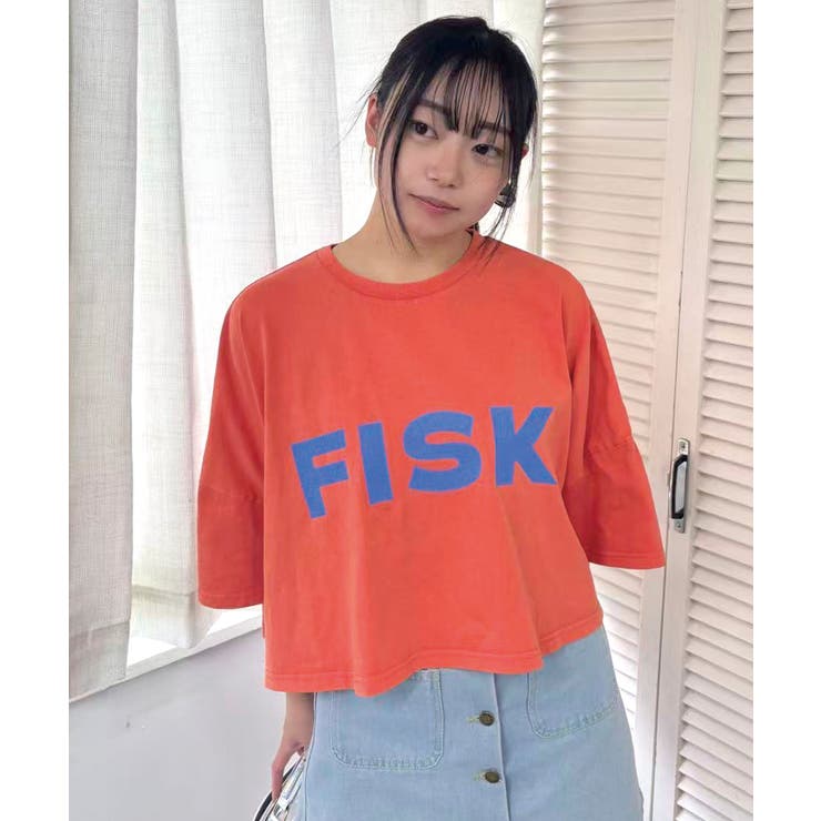 ピグメントFISKクロップドTシャツ | CORNERS  | 詳細画像15 
