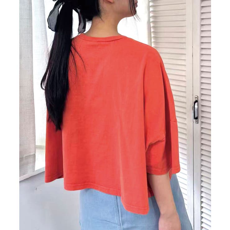 ピグメントFISKクロップドTシャツ | CORNERS  | 詳細画像16 