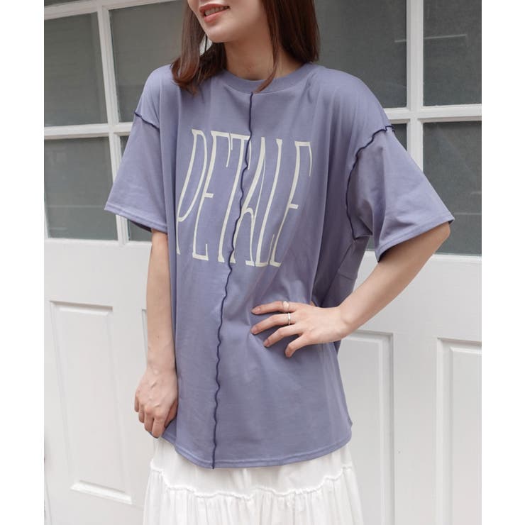 メロウ切り替えウェーブロゴTシャツ【接触冷感】 | CORNERS  | 詳細画像18 