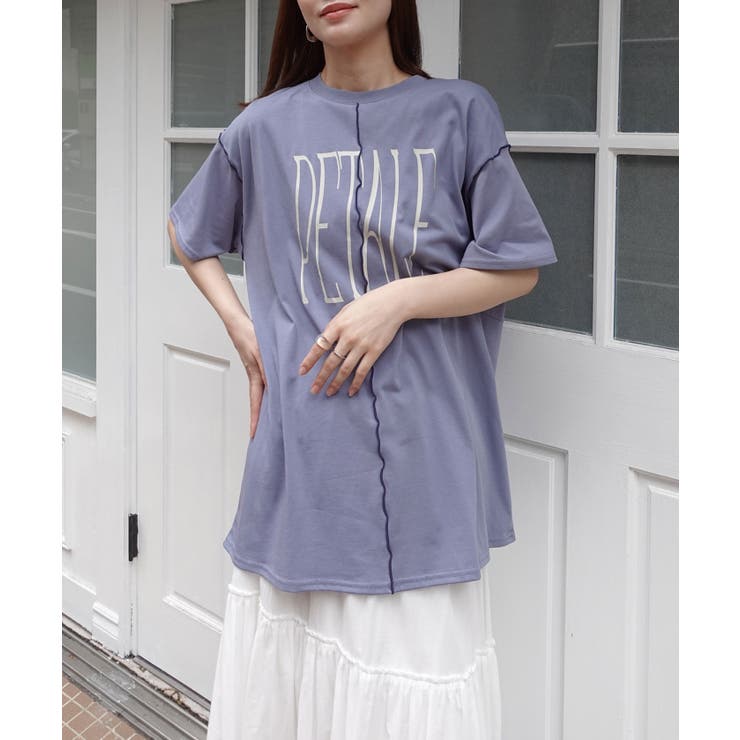 メロウ切り替えウェーブロゴTシャツ【接触冷感】 | CORNERS  | 詳細画像16 