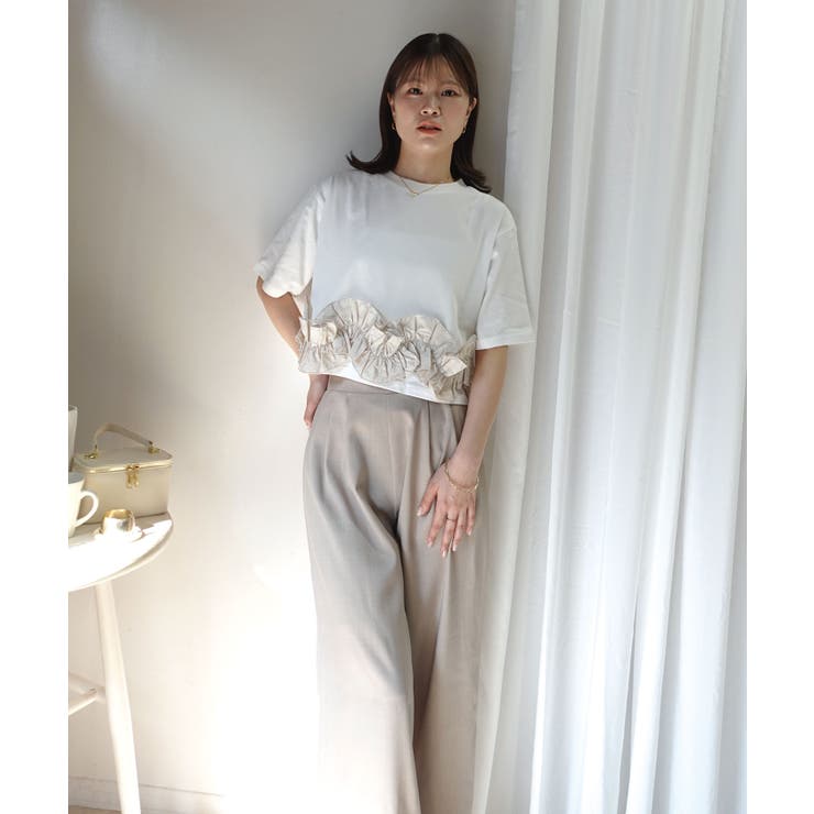 フリルドッキングTシャツ | CORNERS  | 詳細画像10 
