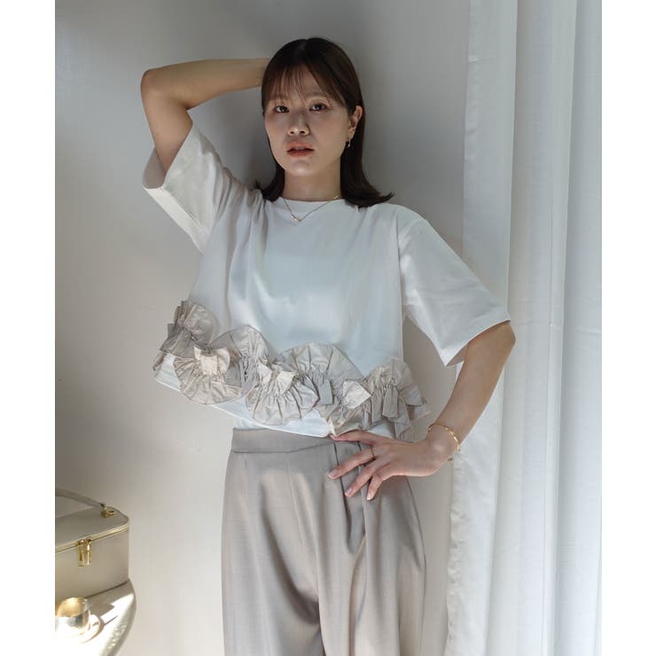 フリルドッキングTシャツ | CORNERS  | 詳細画像2 