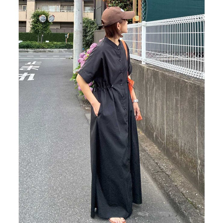 【CORNERS by KR】ドローストリングシャツワンピース | CORNERS  | 詳細画像6 