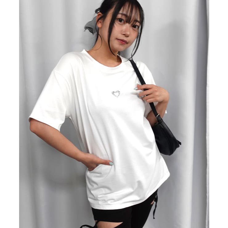 グリッターハートTシャツ | CORNERS  | 詳細画像6 