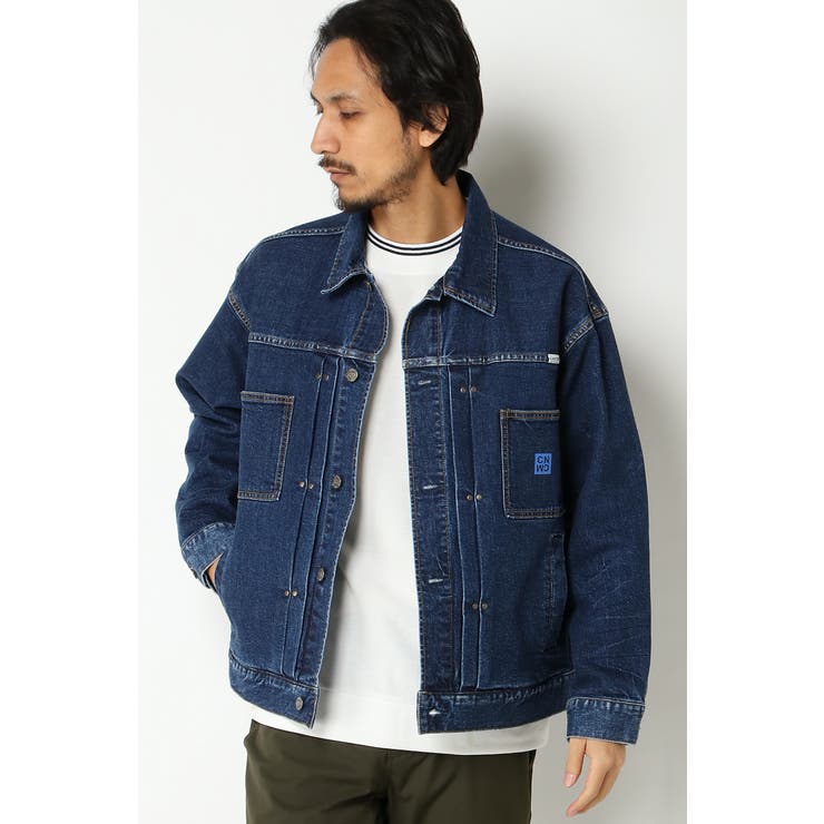 Canton キャントン デニムジャケット 見える Gジャン