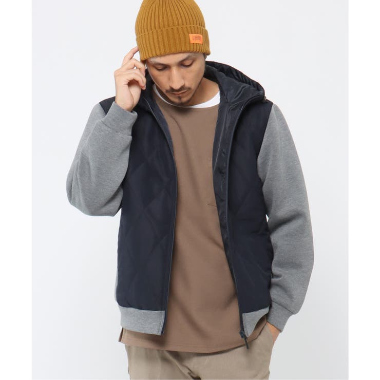 キルトコンビフードブルゾン 品番 Ikaw Ikka イッカ のメンズファッション通販 Shoplist ショップリスト