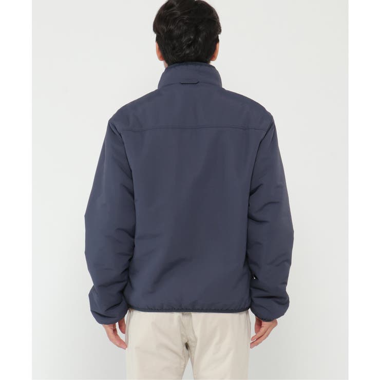 90s リバーシブル 短丈 デニム ブルゾン ボアフリース 日本製 Mリブライン gym master（ジムマスター） ブルゾン アウター リバーシブルボアx