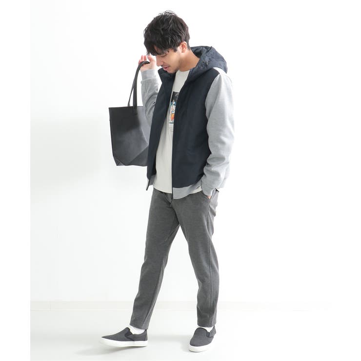 sorona(R) コンビ中綿ジップパーカー | ikka  | 詳細画像18 