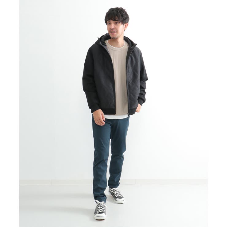 sorona(R) コンビ中綿ジップパーカー | ikka  | 詳細画像19 