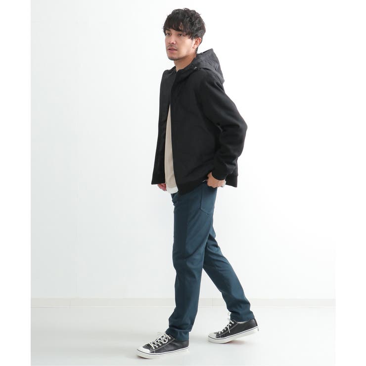 sorona(R) コンビ中綿ジップパーカー | ikka  | 詳細画像20 