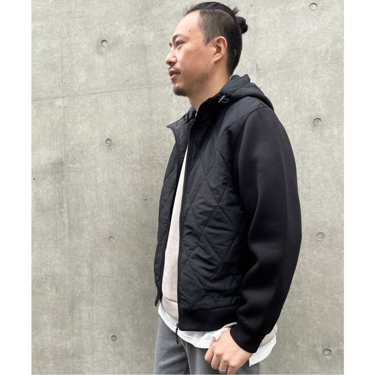 sorona(R) コンビ中綿ジップパーカー | ikka  | 詳細画像26 