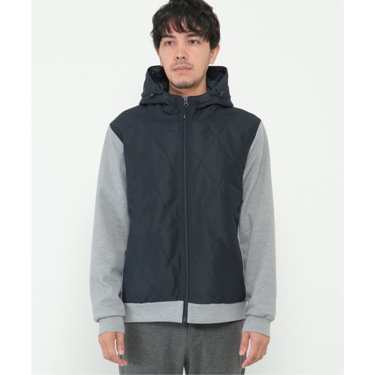 sorona(R) コンビ中綿ジップパーカー | ikka  | 詳細画像4 