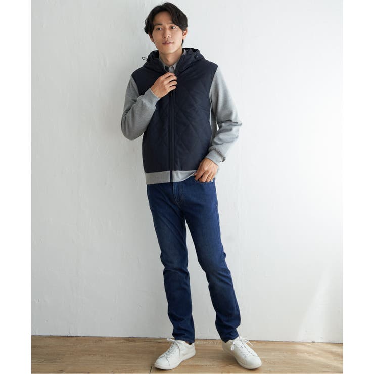 sorona(R)コンビ中綿パーカー | ikka  | 詳細画像9 