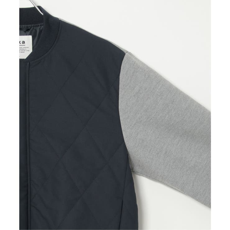 sorona(R)コンビ中綿ブルゾン | ikka  | 詳細画像16 