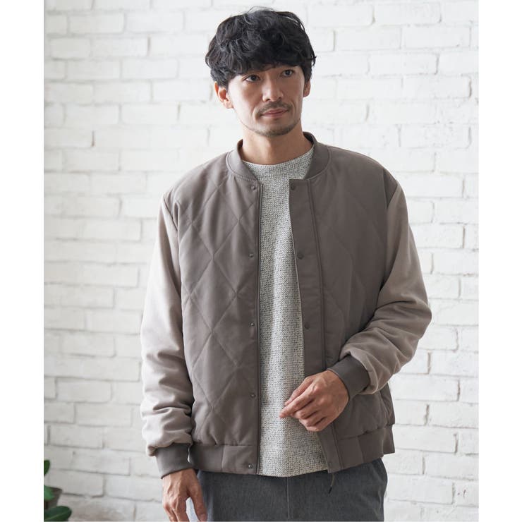 sorona(R)コンビ中綿ブルゾン | ikka  | 詳細画像1 