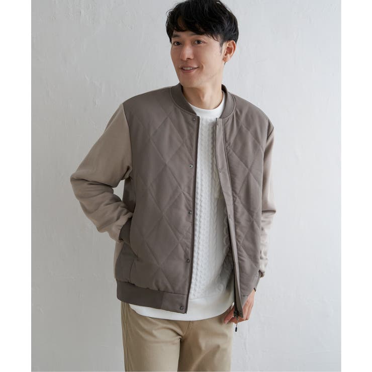 sorona(R)コンビ中綿ブルゾン | ikka  | 詳細画像7 