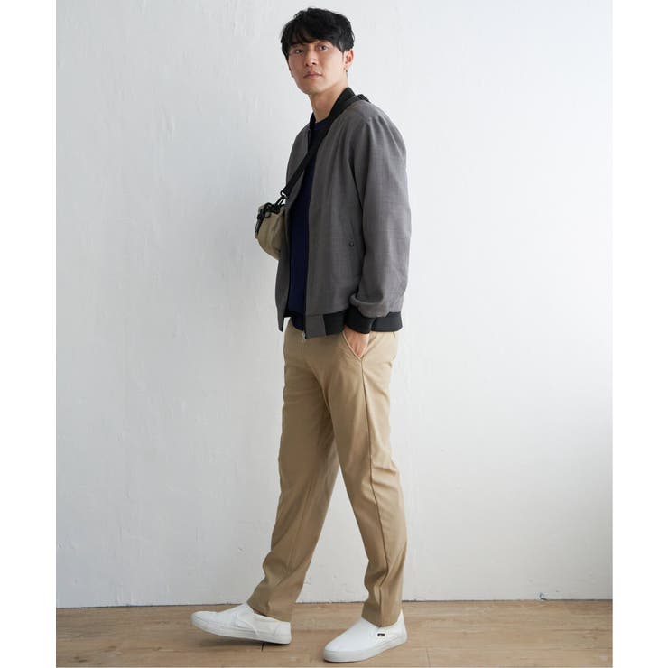 イージーケアリネンライクブルゾン | ikka  | 詳細画像11 