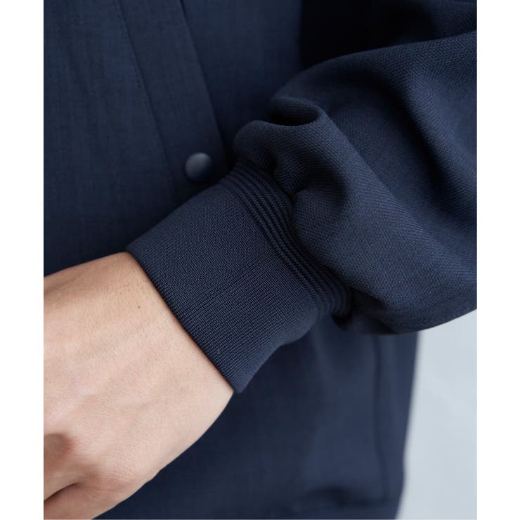 イージーケアリネンライクブルゾン | ikka  | 詳細画像19 