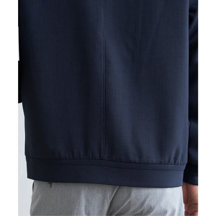 イージーケアリネンライクブルゾン | ikka  | 詳細画像22 