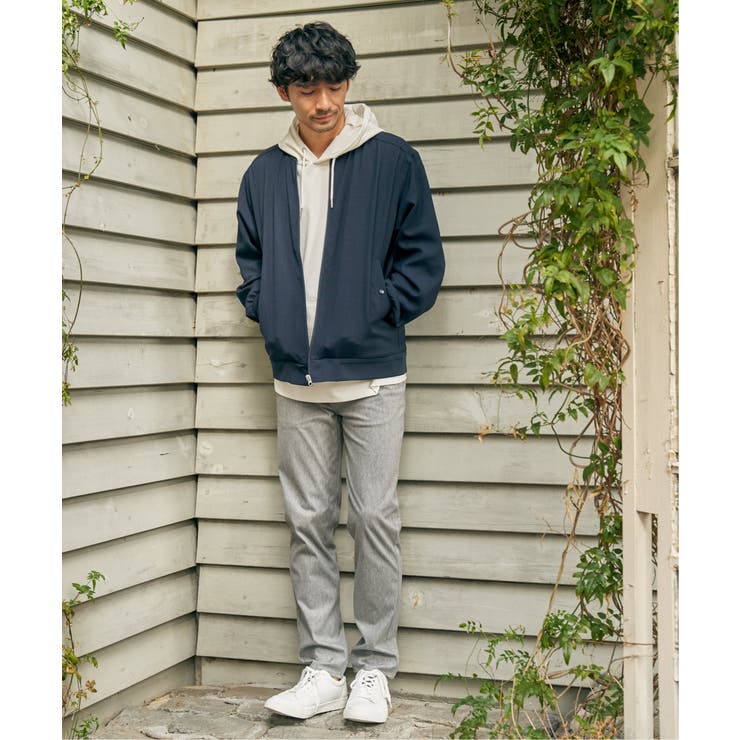 イージーケアリネンライクブルゾン | ikka  | 詳細画像6 