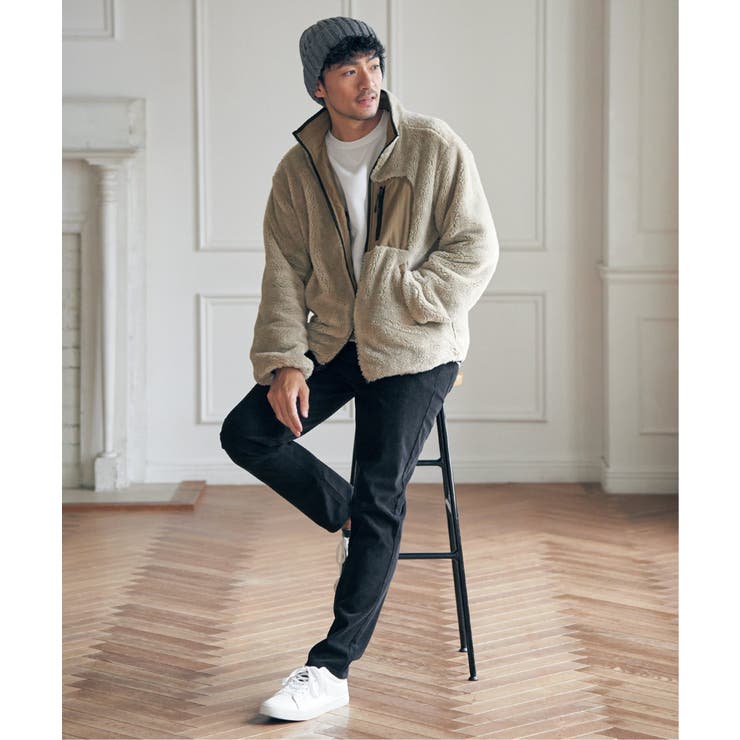 【親子コーデ】リバーシブルナイロンフリースブルゾン | ikka  | 詳細画像8 