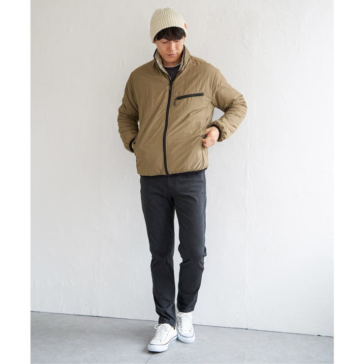 【親子コーデ】リバーシブルナイロンフリースブルゾン | ikka  | 詳細画像13 