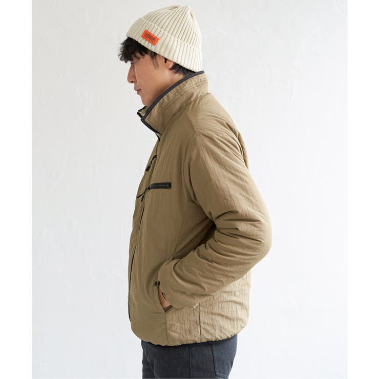 【親子コーデ】リバーシブルナイロンフリースブルゾン | ikka  | 詳細画像17 