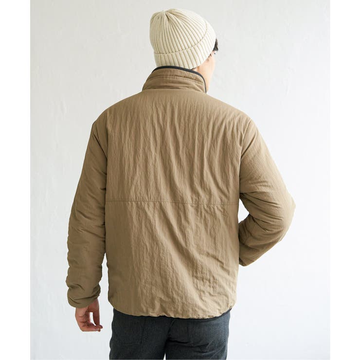 【親子コーデ】リバーシブルナイロンフリースブルゾン | ikka  | 詳細画像18 