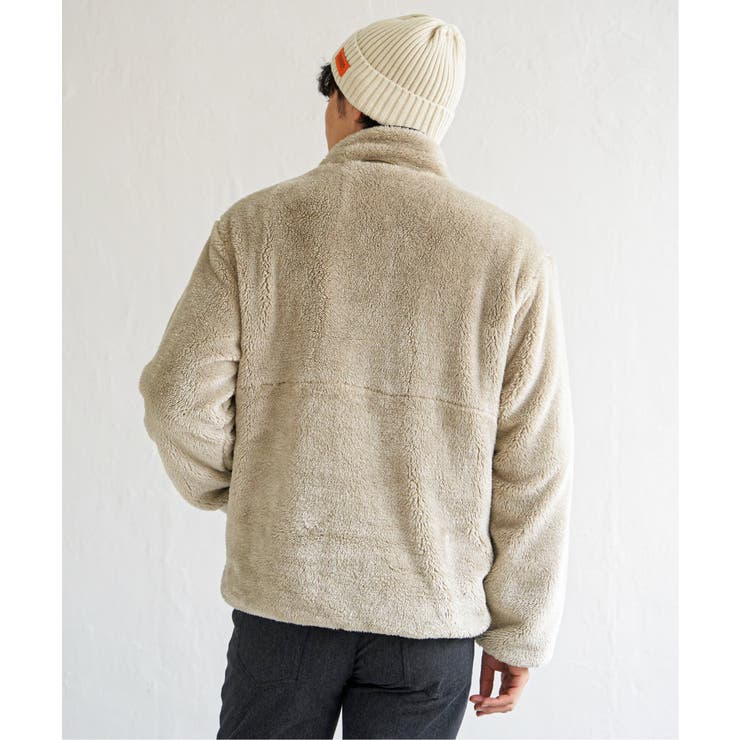 【親子コーデ】リバーシブルナイロンフリースブルゾン | ikka  | 詳細画像24 