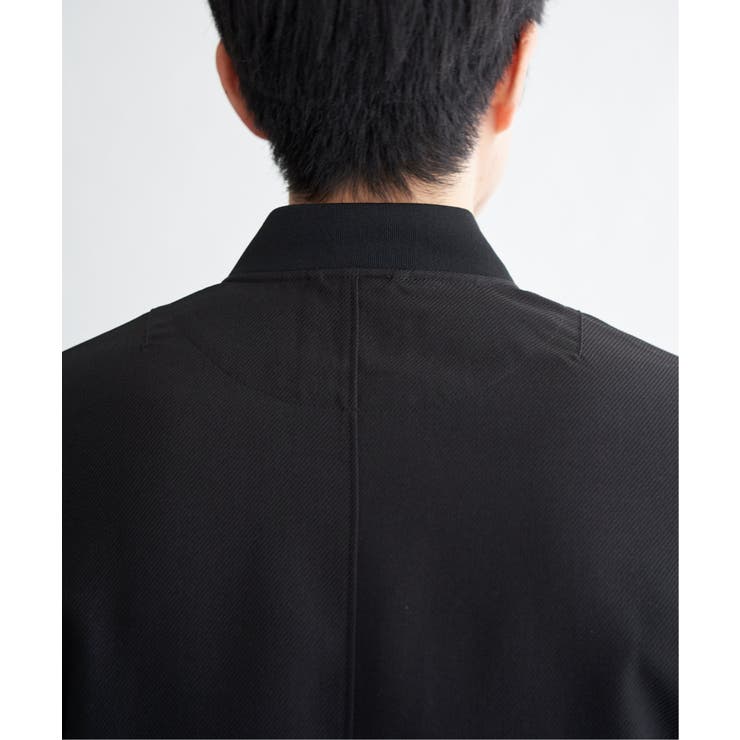 撥水メランジリブブルゾン | ikka  | 詳細画像20 