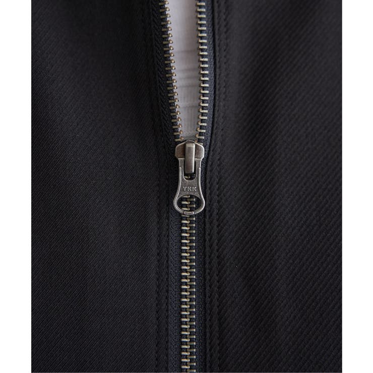 撥水メランジリブブルゾン | ikka  | 詳細画像21 